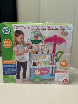 NEW! Leap Frog Ice Cream Cart