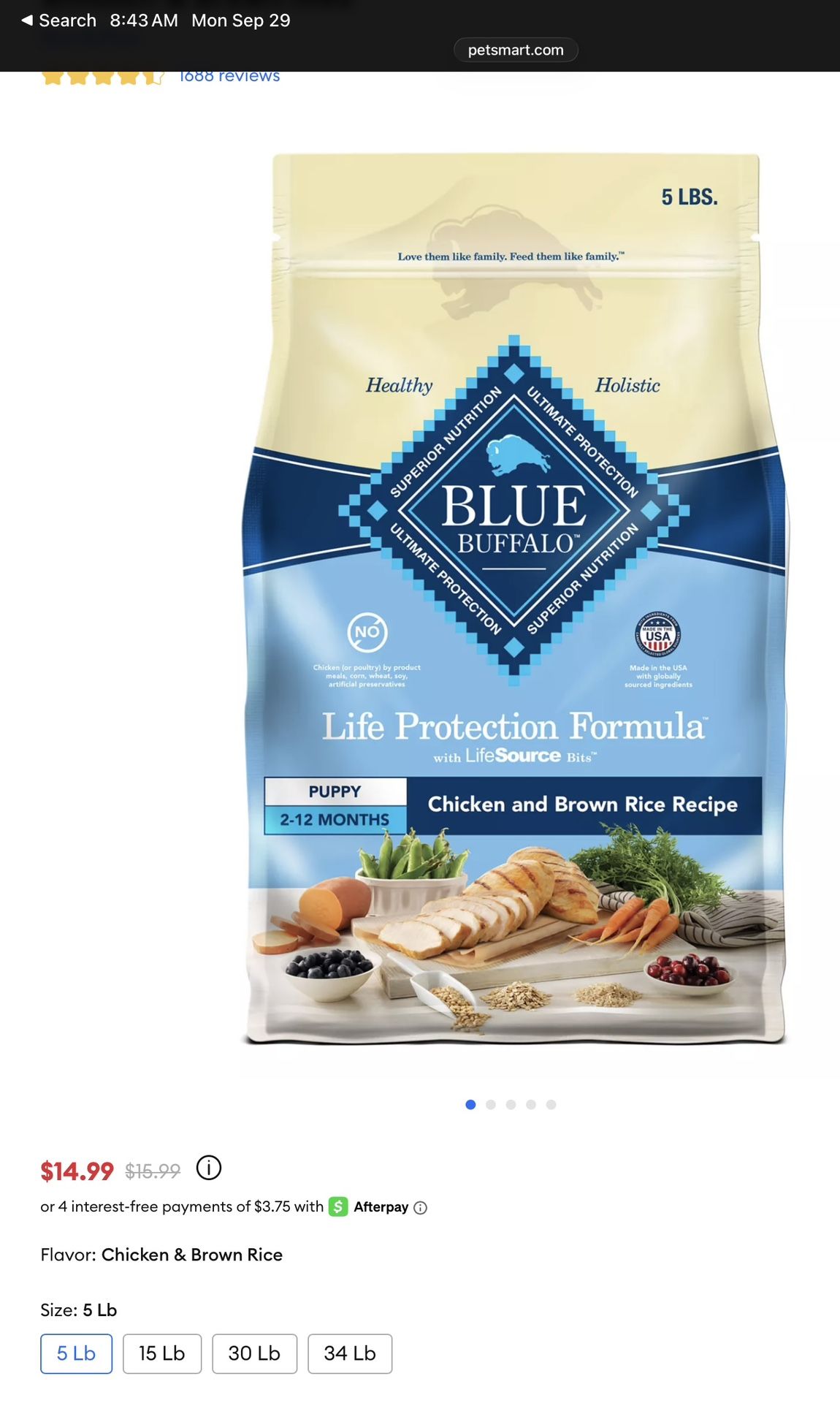 Blue Buffalo Dog Food
