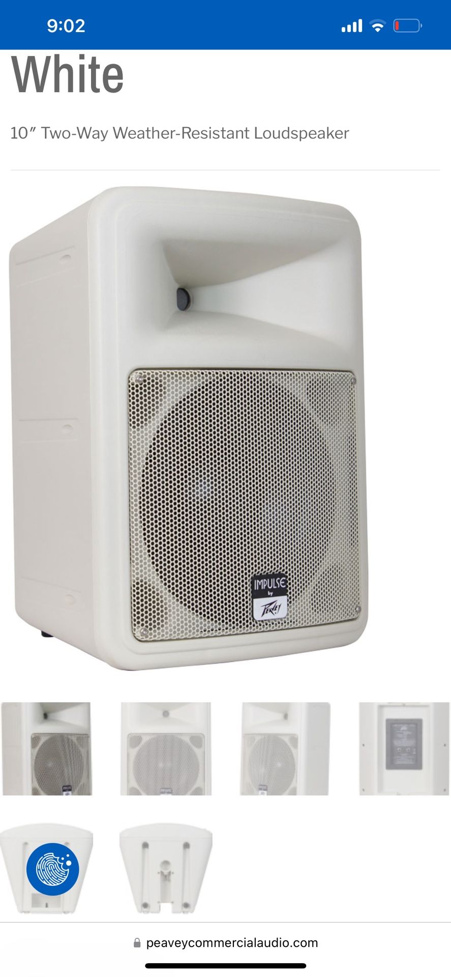 Peavey Speakers (2) $300 For the set