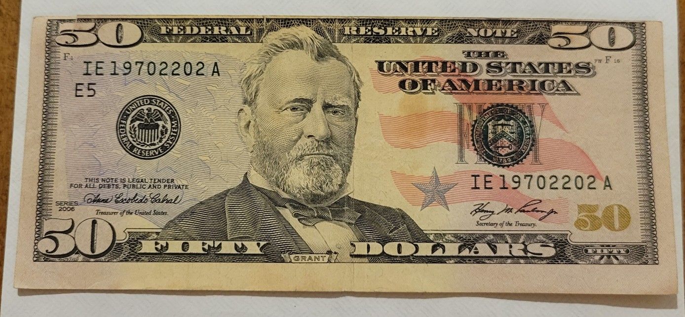 Misaligned 50 Bill