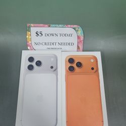 Apple IPhone 17 Pro Unlocked Brand New 256gb - 5 Dollars Down No Credit Needed! 