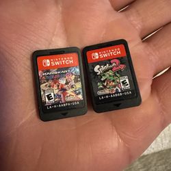 Splatoon 2 & Mariokart 8 deluxe 8