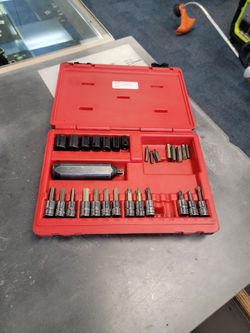 Snap On 34pc Impact Driver Set (Missing 5pcs)