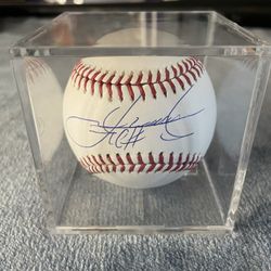 Chicago Cubs Sammy Sosa Signed Baseball COA.