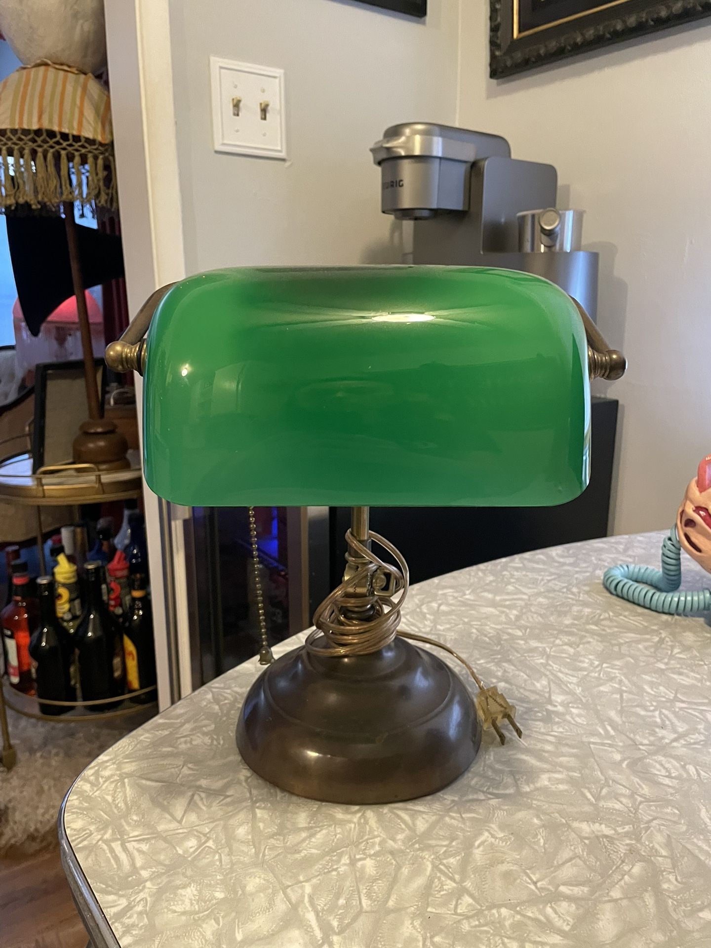 Vintage Bankers Desk Lamp