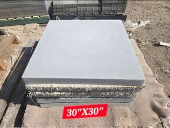 30X30 CEMENT STEPPING STONE PAVERS  $50 EACH