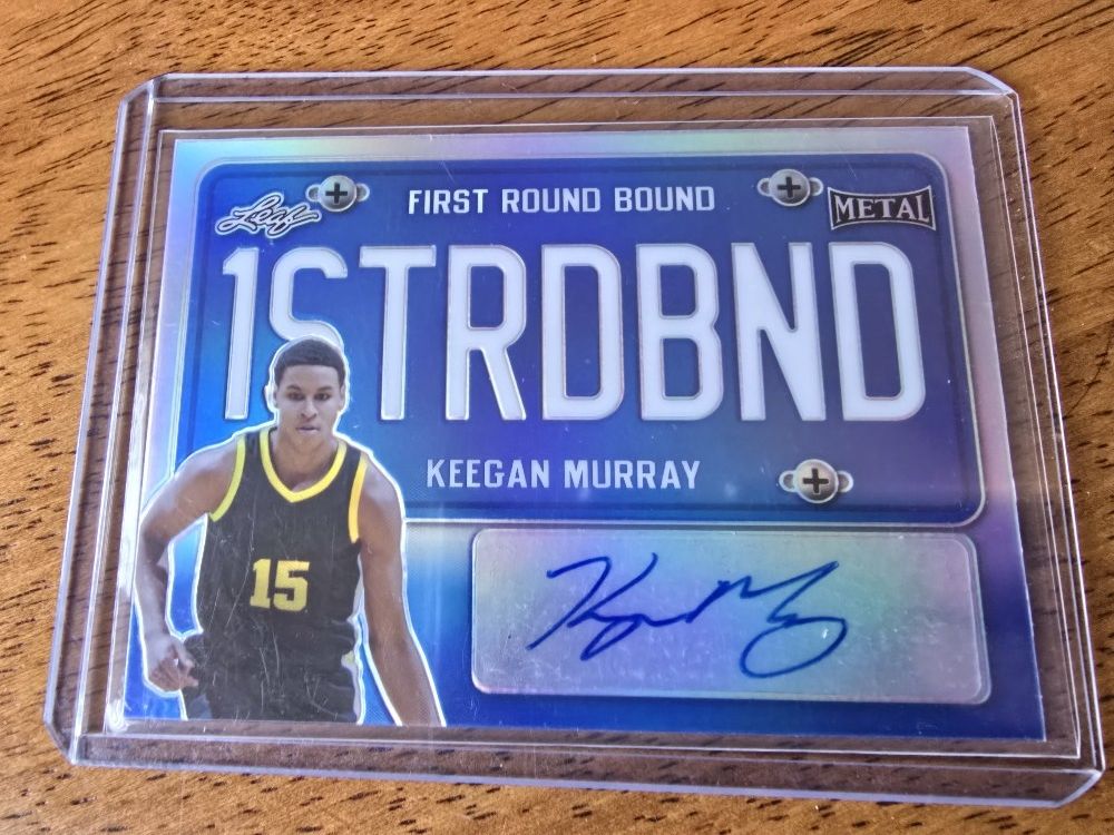 Keegan Murray 2022 Leaf Metal