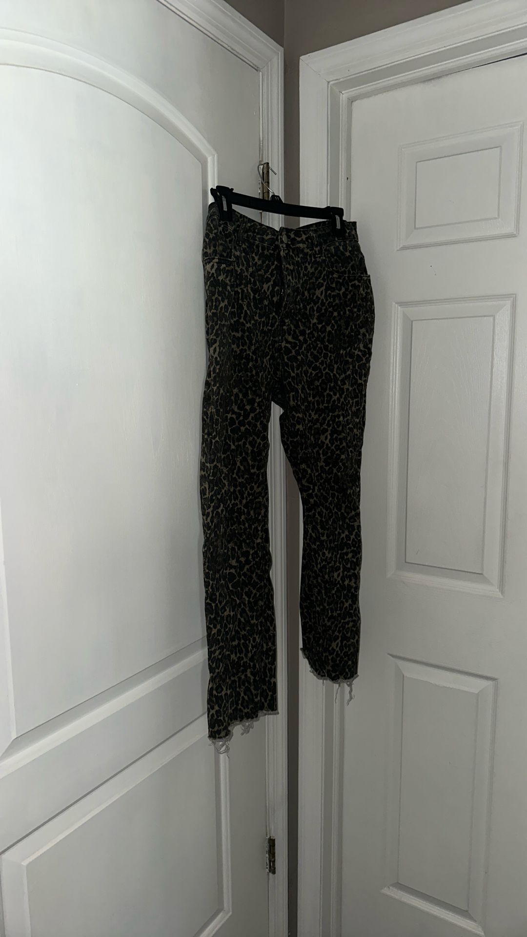 Cheetah Print Jeans