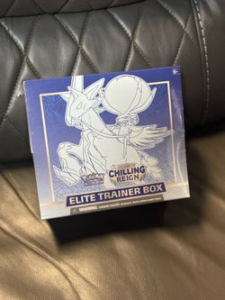Pokemon ETB Chilling Reign Rider Calyrex