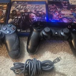 PS4 Bundle. 15 Games, 2 Wireless Controllers!!