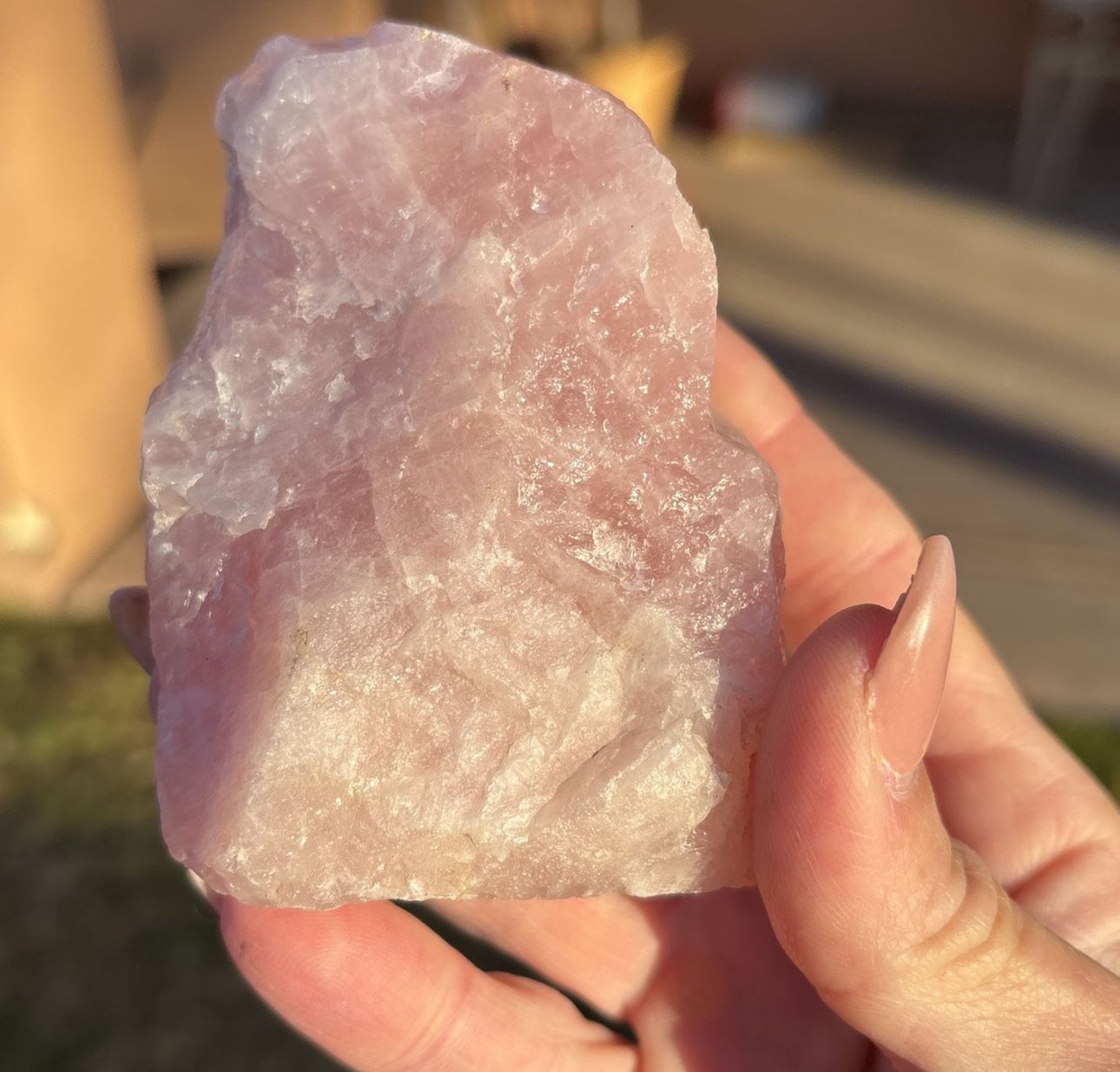Unleash The Healing Energy Of Rose Quartz Natural Lapidary Rough Crystal Energy Reiki goddess love
