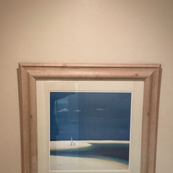 Beach Picture Framed