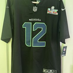 Seattle Seahawks 12 Fan Superb*wl Jerseys