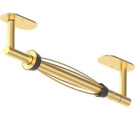 Bath dance under cabinet paper towel holder - brushed gold