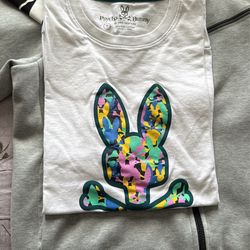 Psycho Bunny T Shirt White XL