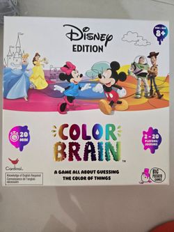 Disney color brain game
