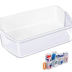 DA97-12657A Refrigerator Door Shelf (LEFT) for Samsung Refrigerator Door Shelf Replacement Fridge Shelf Replacement Parts RF260BEAESR, RF261B