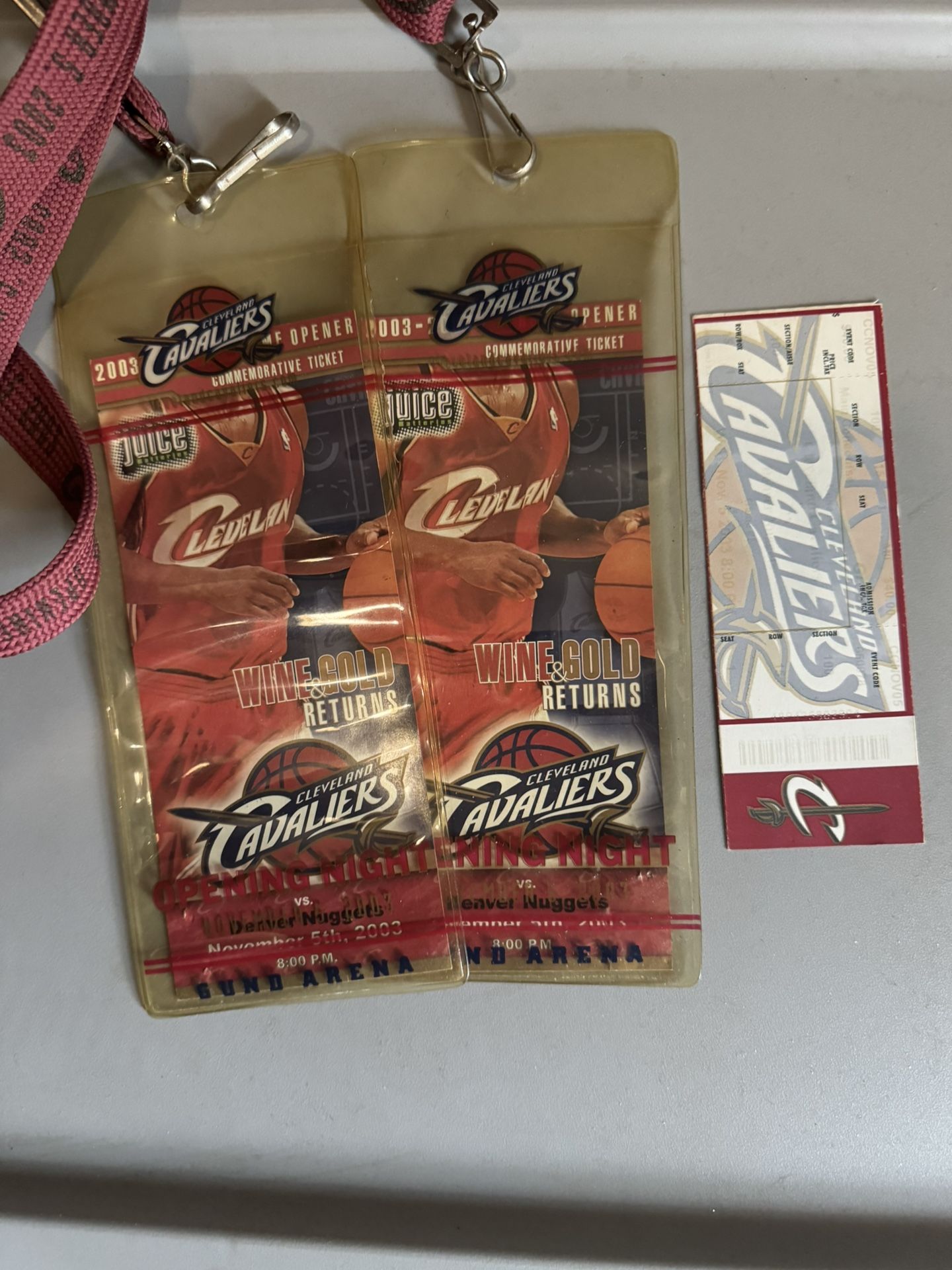 LeBron James 1st Ever Home Game In Cleveland *RARE*