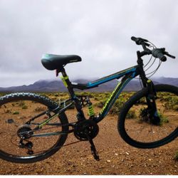 Grafton Mountain Bike for Adult and Youth Men and Women, 24-Inch Wheel Options