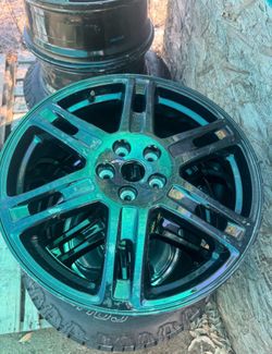 black rims size 20