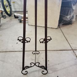Metal Decor Easel Over 5.5ft Tall
