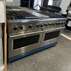 Viking 5 Series Stainless Steel 60” Range Stove Griddle Dual Fuel