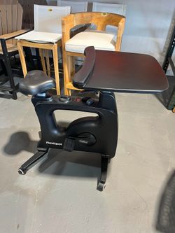 New -Desk Cycle Bike Chair With Desktop For Exercise at Home