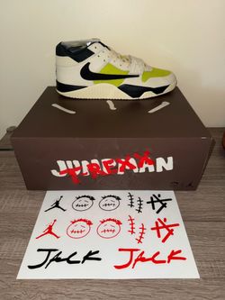 Travis Scott X Nike Cj1 T-Rexx Bright Cactus SZ. 12 & 13