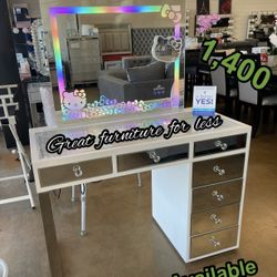 Impressions Vanity With Hello Kitty Mirror Brand New