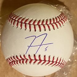 Freddie Freeman Dodgers Signed Auto Baseball MLB Authentication