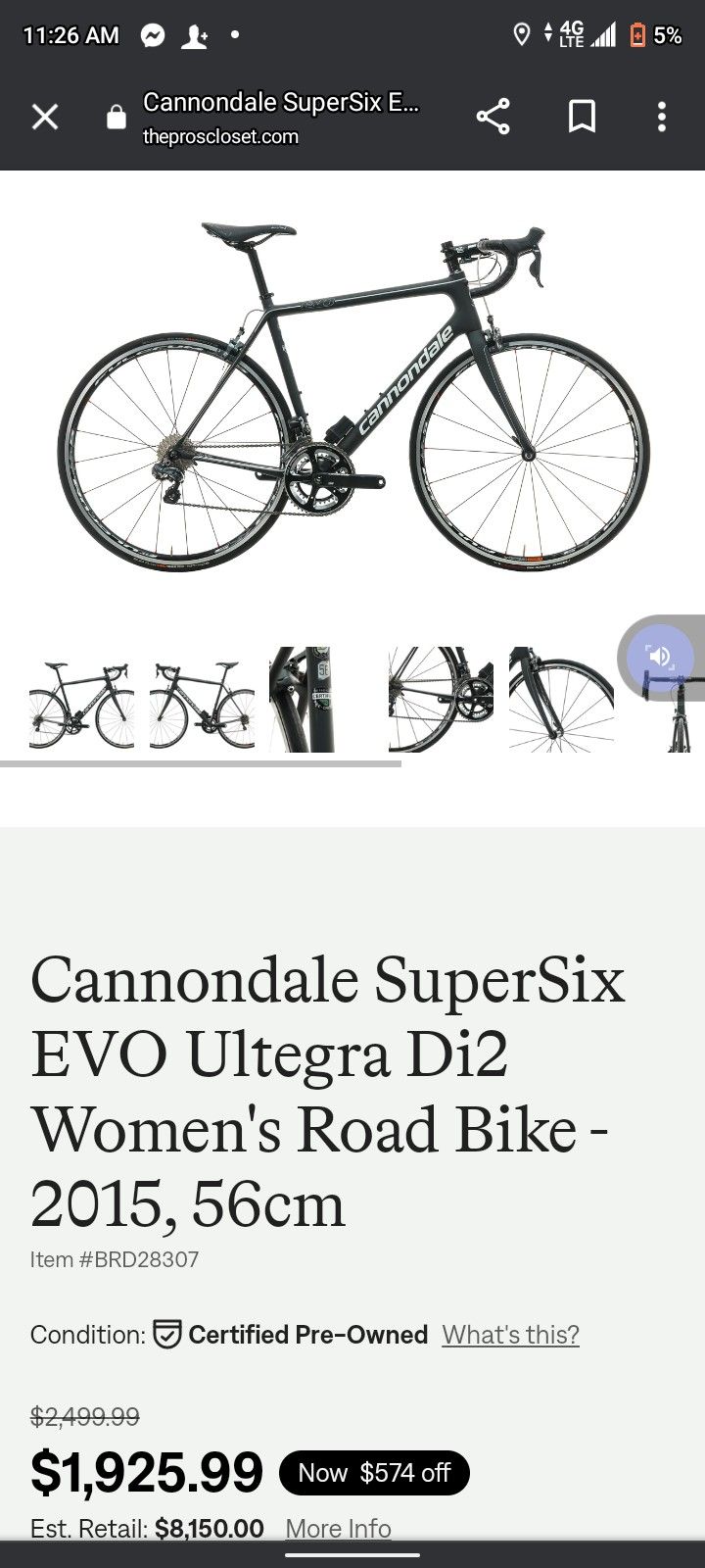 Cannondale Racing Bike