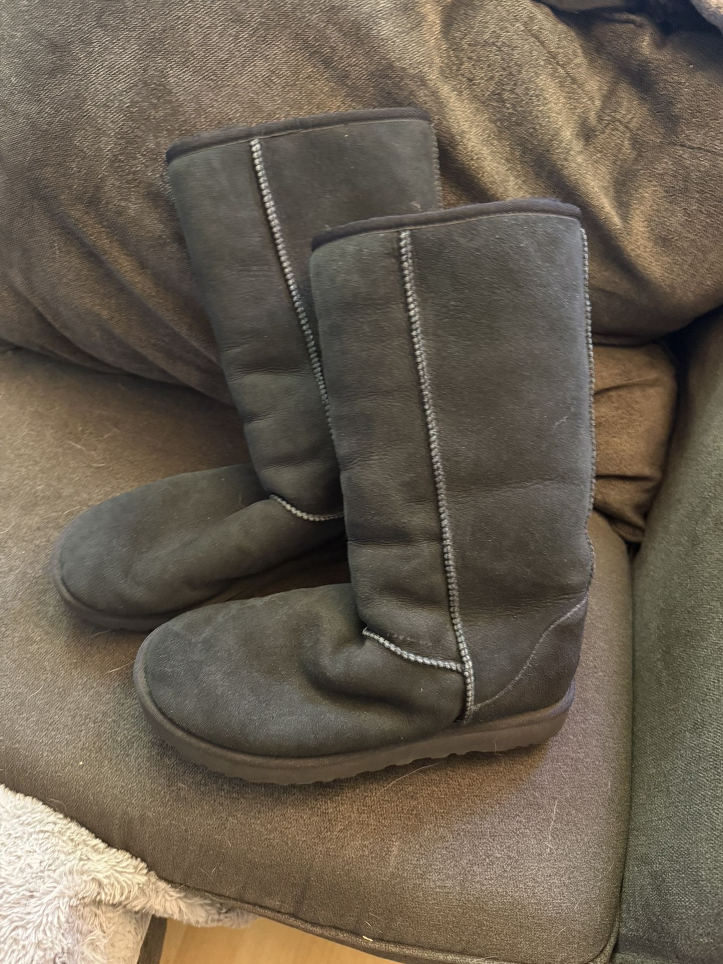 UGG Black Boots Size 10