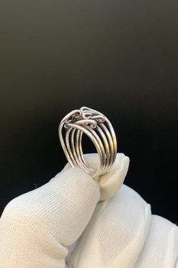 SILVER RING S925 6.7G SIZE 9 #35770