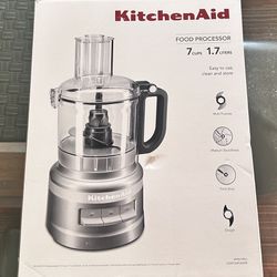 KitchenAid® 7 Cup Food Processor Plus Silver