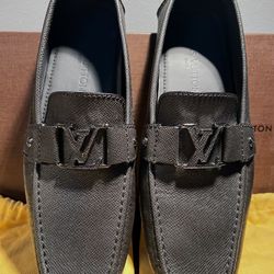 🔥Louis Vuitton Black Leather Men’s Monte Carlo Loafers🔥