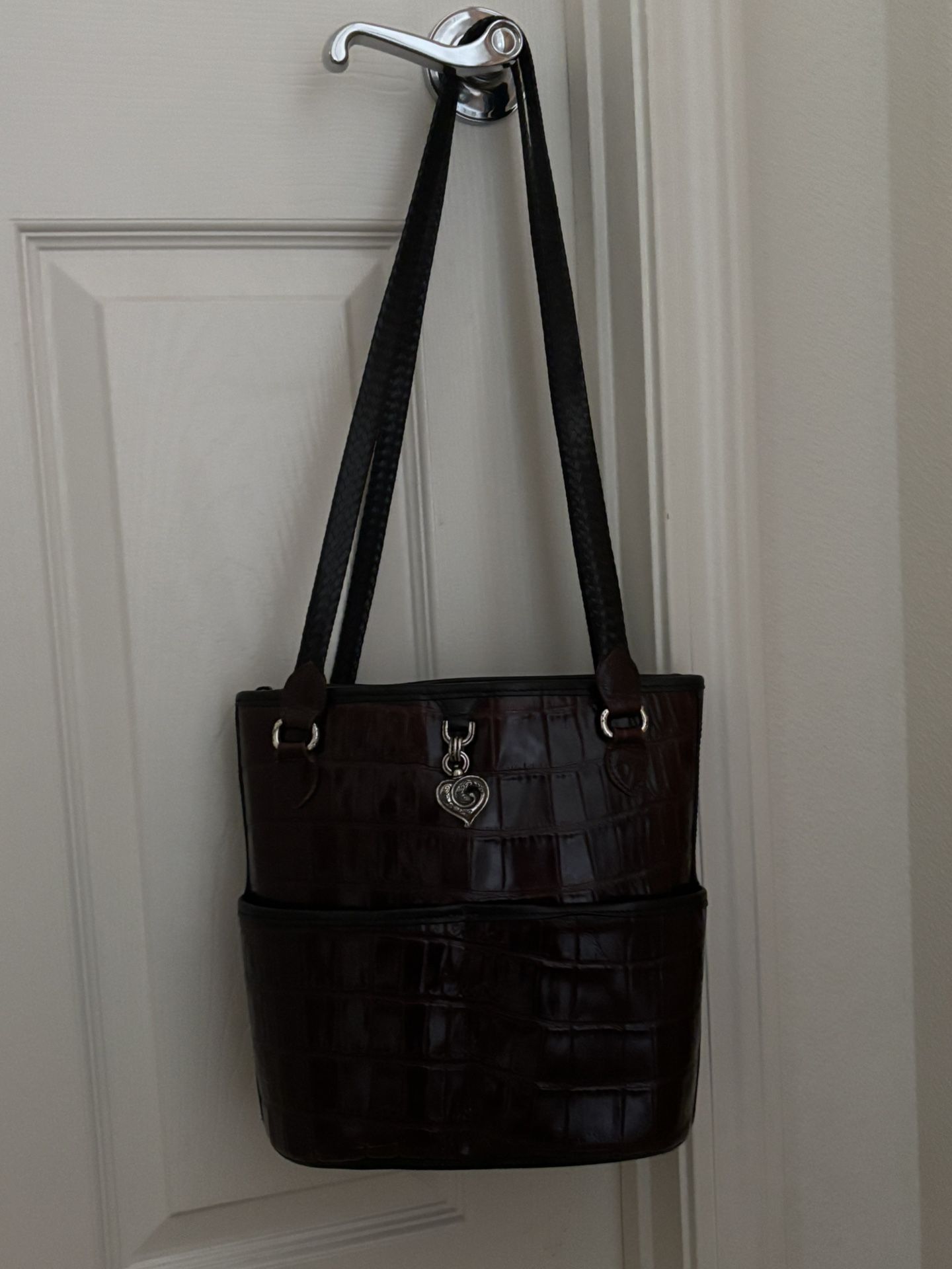 Brighton Burgundy Leather Purse