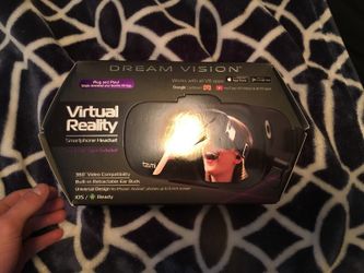 Virtual reality goggles.