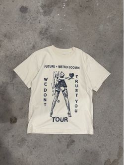 Official Future & Metro Boomin “We Don’t Trust You” Tour Shirt – Size Small – Authentic Concert Merch