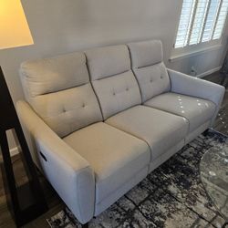 Couch, Table, Area Rug, And Lamp