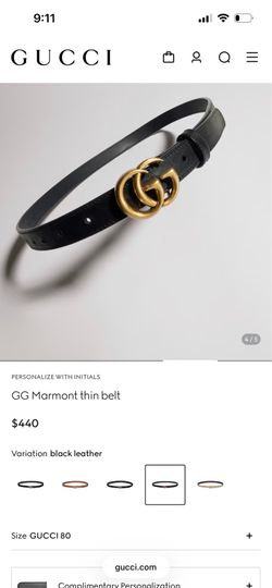 GG Marmont thin belt