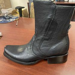 Nuevos botines de piel con cierre para hombre