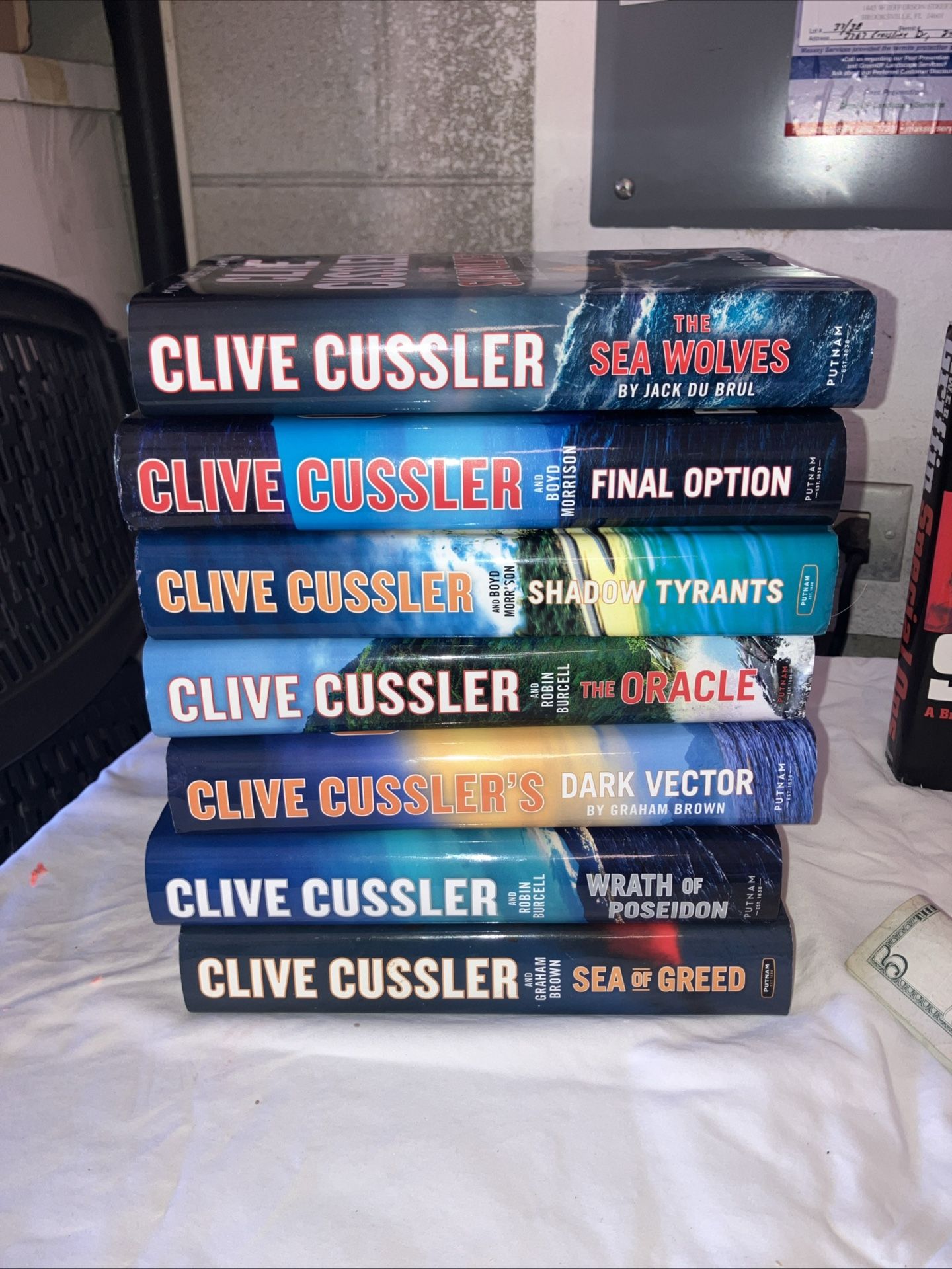 Clive Cussler Novels 