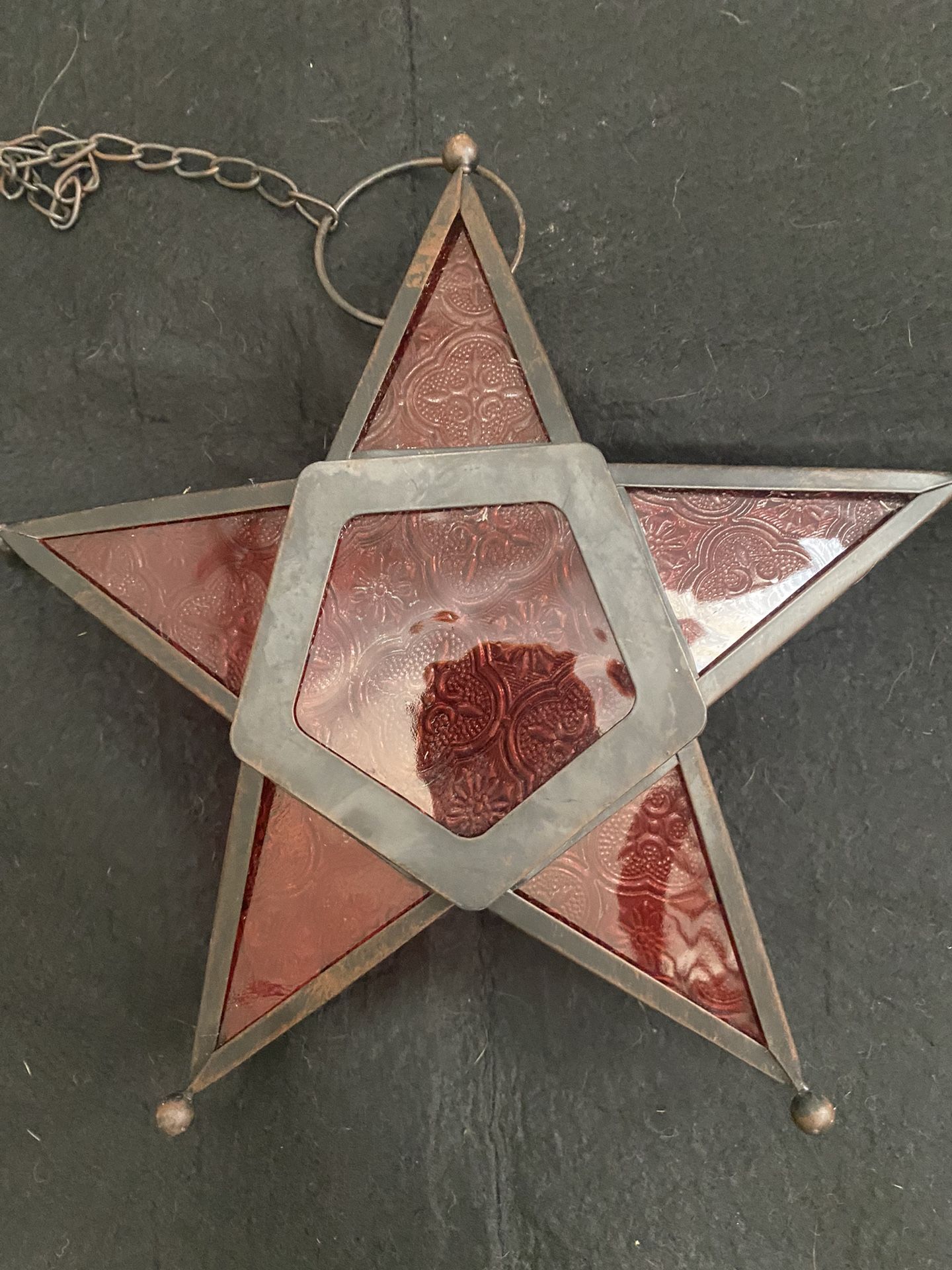 Star With Candle Holder