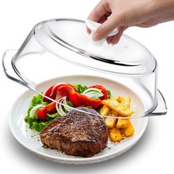 GLASS LID TO COVER FOOD IN THE MICROWAVE