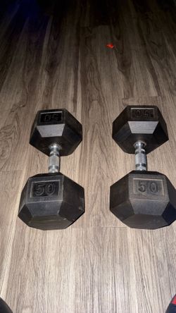 50 pound dumbbells