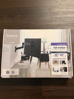 SANUS Full-Motion TV Wall Mount for 26–55” TVs – Never Used