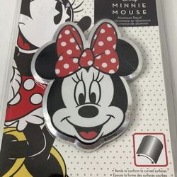 Disney Minnie Mouse Aluminum Car Decal Multi-Color Chroma.
