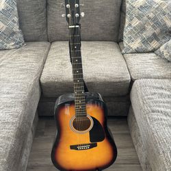 Guitar With Stand 