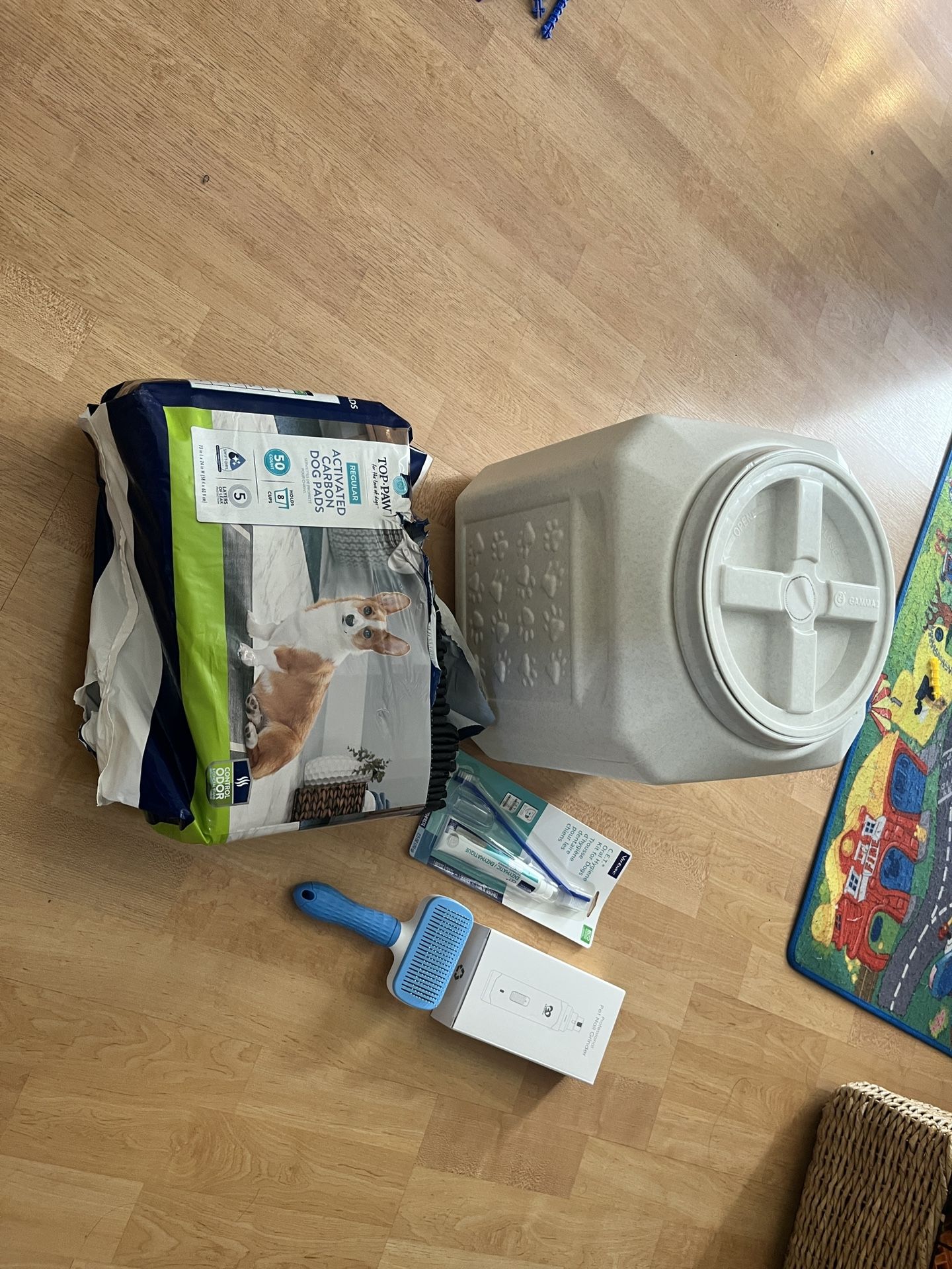 Pet Food Storage Container + Other Dog Goodies