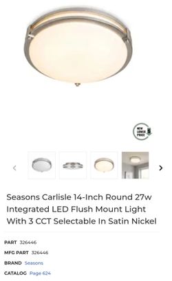 Seasons Flush Mount Light